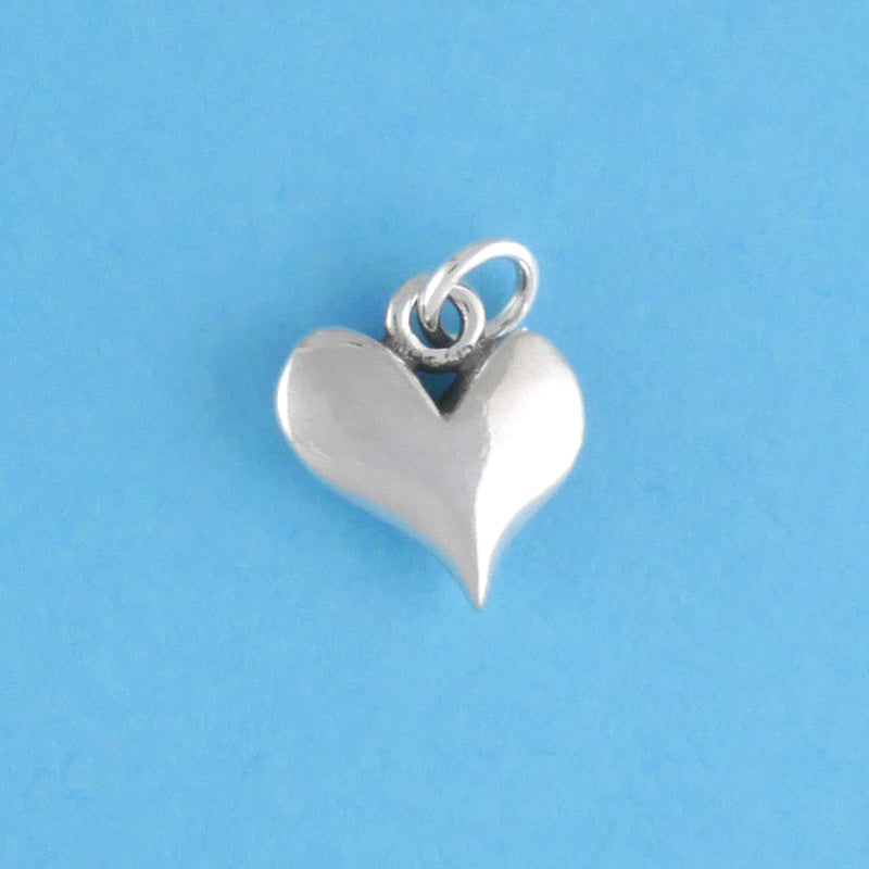 Solid Heart Charm - Charmworks