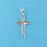 Carved Cross Charm - Charmworks