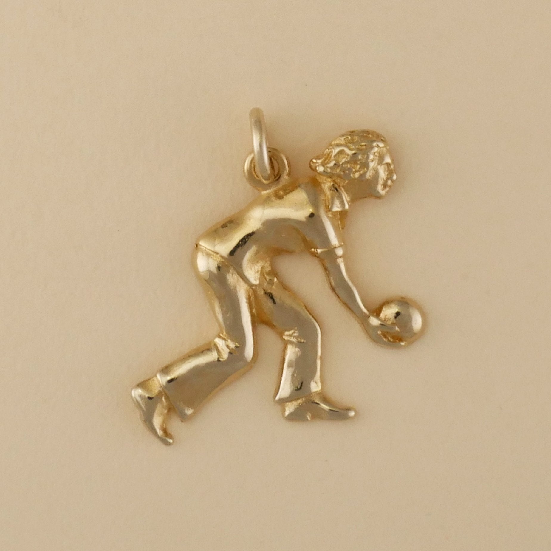Lawn Bowler Charm - Charmworks