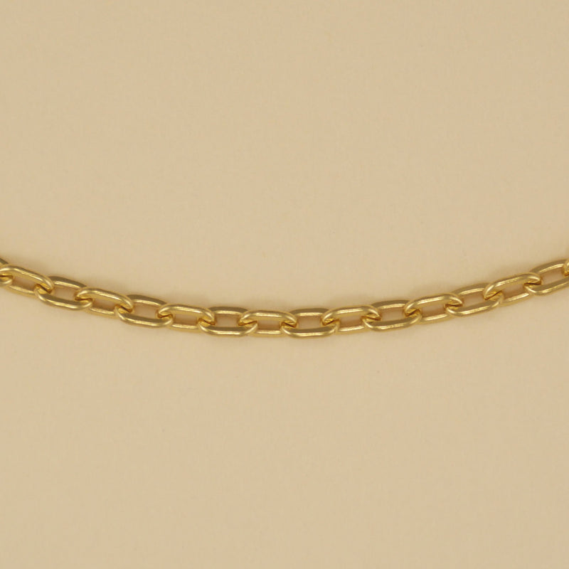 Medium Drawn Flat Cable Chain - Charmworks