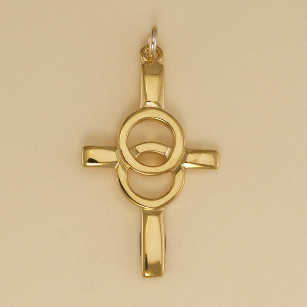 Marriage Cross Pendant - Charmworks