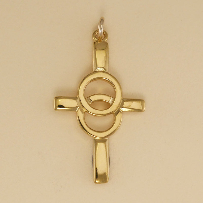 Marriage Cross Pendant - Charmworks