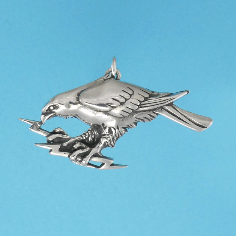 Eagle With Lightning Charm - Charmworks