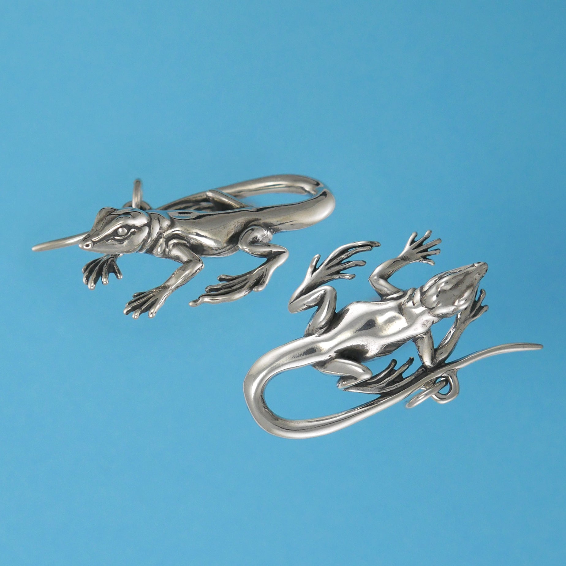 Whiptail Lizard Pendant - Charmworks