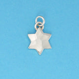 Solid Six Point Star Charm - Charmworks