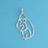 Mouse Sitting Up Charm - Charmworks