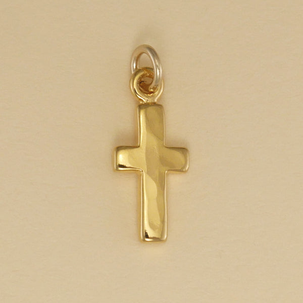 Hammer Faced Cross Charm - Charmworks