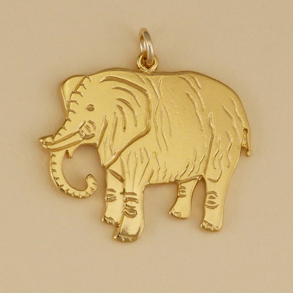 Elephant Bull Pendant - Charmworks