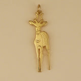 Male Lesser Kudu Pendant - Charmworks
