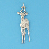 Male Lesser Kudu Pendant - Charmworks