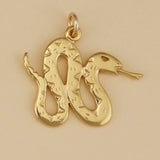 Crawling Rattlesnake Charm - Charmworks