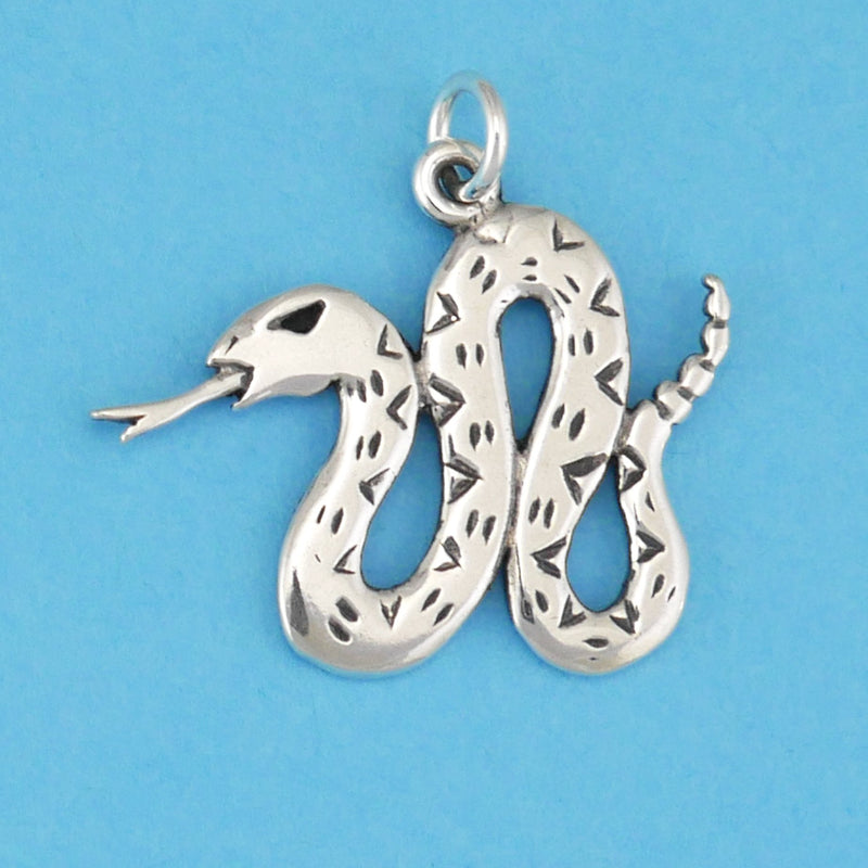 Crawling Rattlesnake Charm - Charmworks