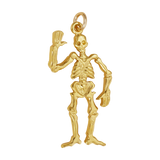 Skeleton Waving Charm - Charmworks