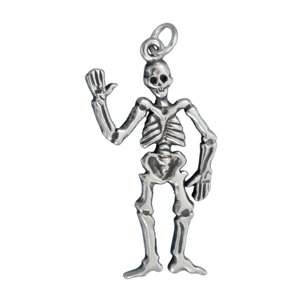 Skeleton Waving Charm - Charmworks