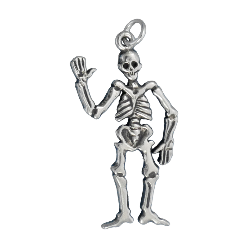 Skeleton Waving Charm - Charmworks