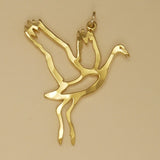 Dancing Crane Charm - Charmworks
