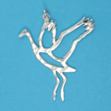 Dancing Crane Charm - Charmworks