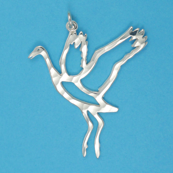 Dancing Crane Charm - Charmworks