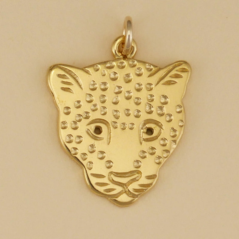 Leopard Face Charm - Charmworks