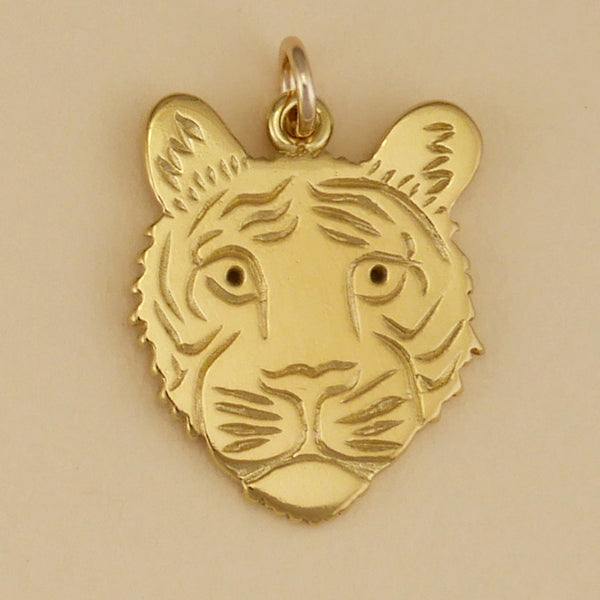 Tiger Face Charm - Charmworks