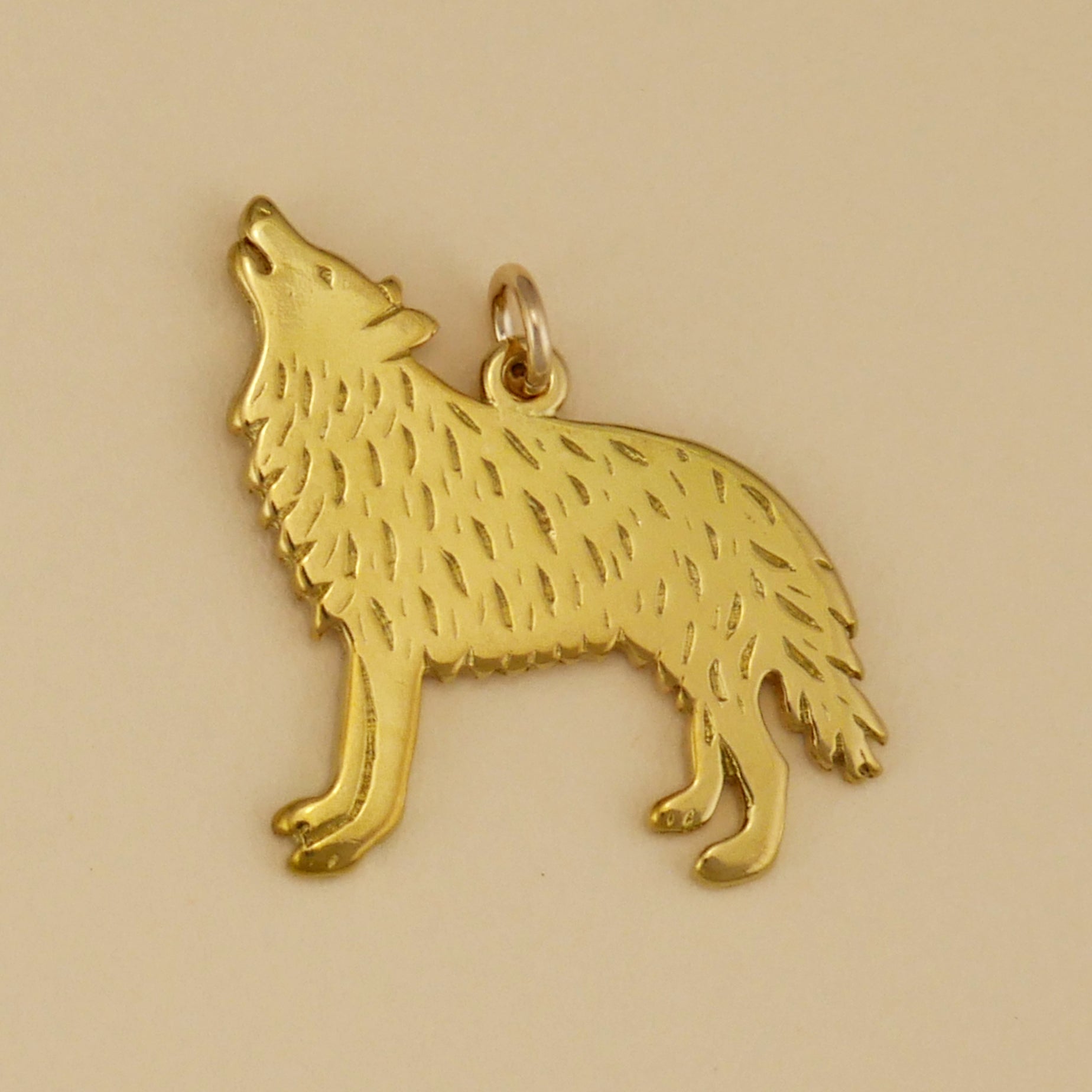 Howling Wolf Charm - Charmworks