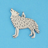 Howling Wolf Charm - Charmworks