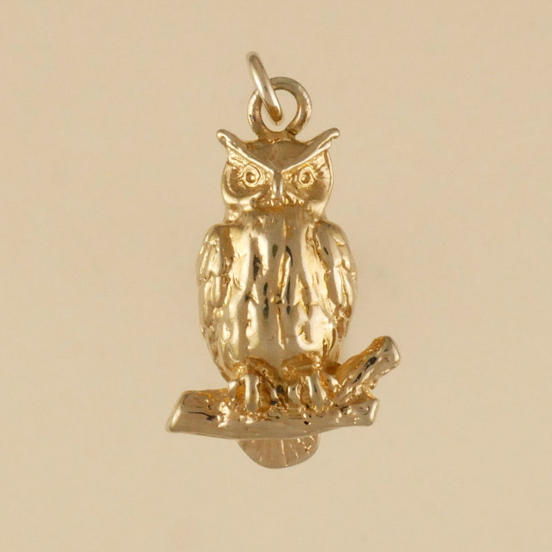 Great Horned Owl Pendant - Charmworks