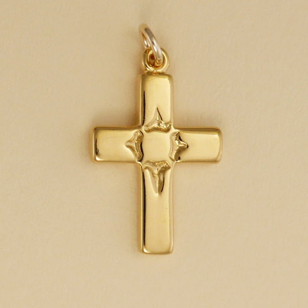 Rosette Cross Charm - Charmworks