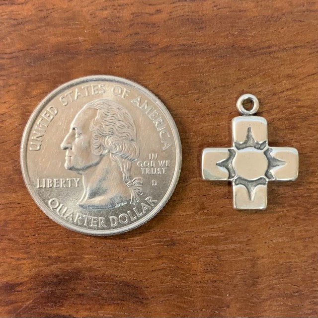 Greek Rosette Cross - CharmWorks
