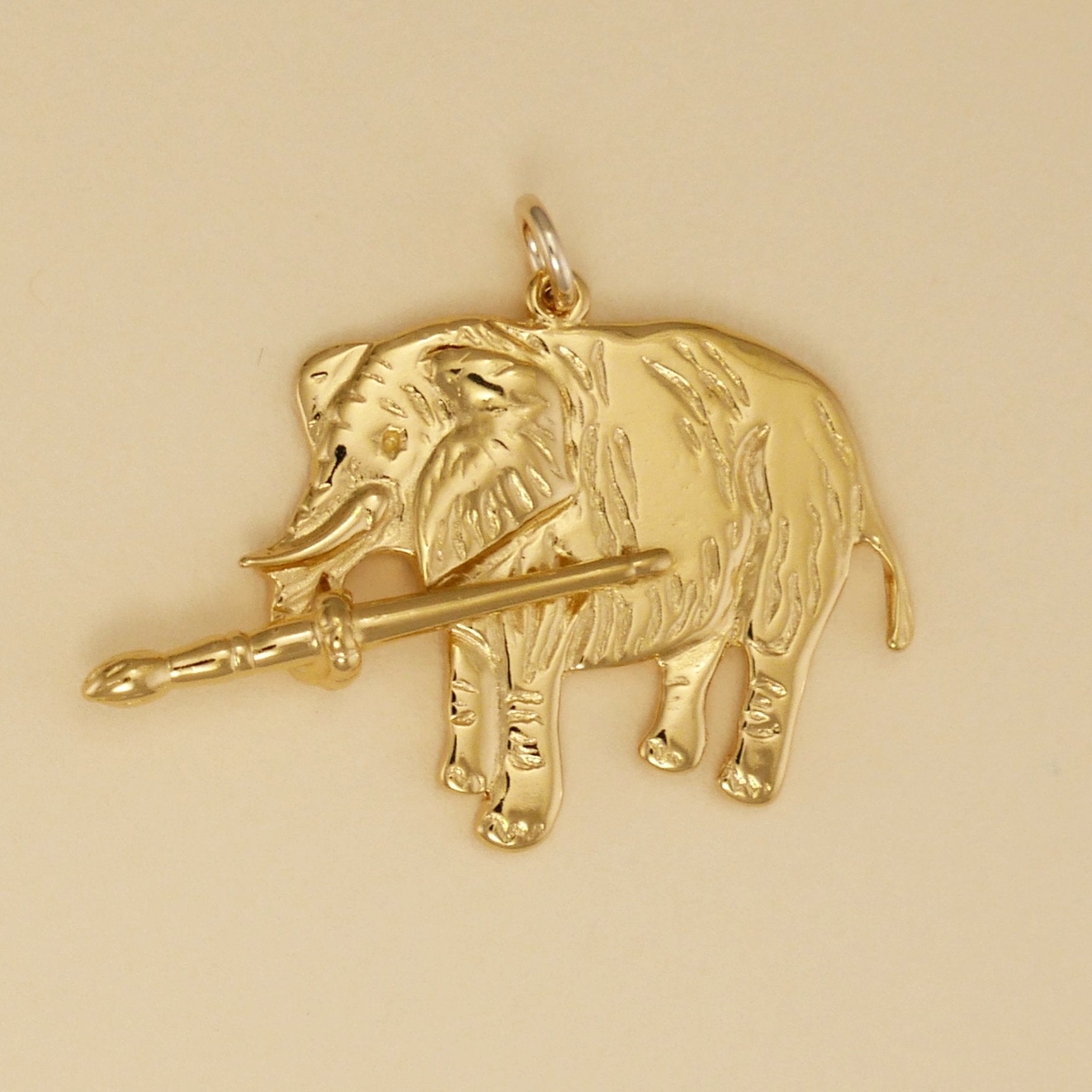Elephant Painting Charm - Charmworks