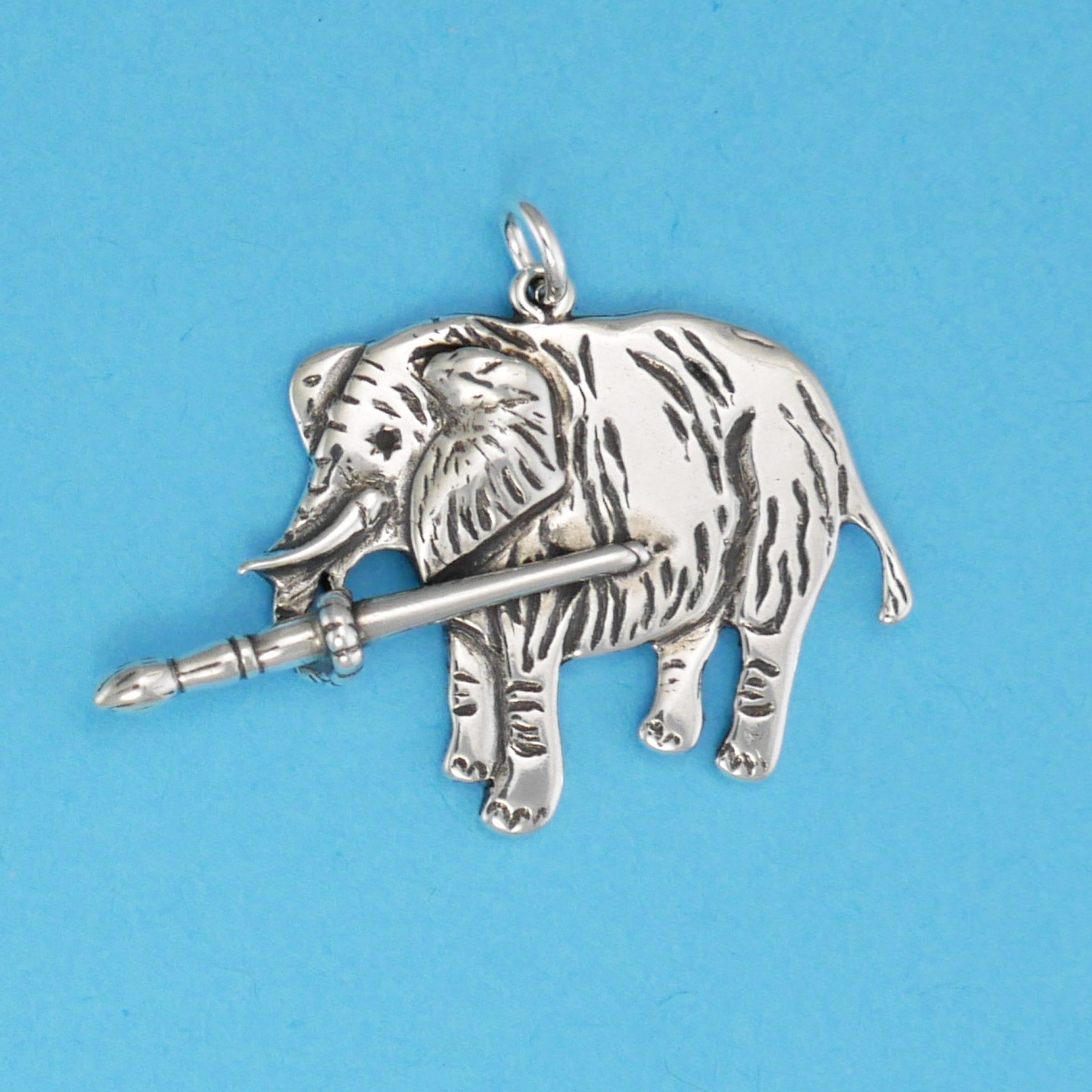 Elephant Painting Charm - Charmworks