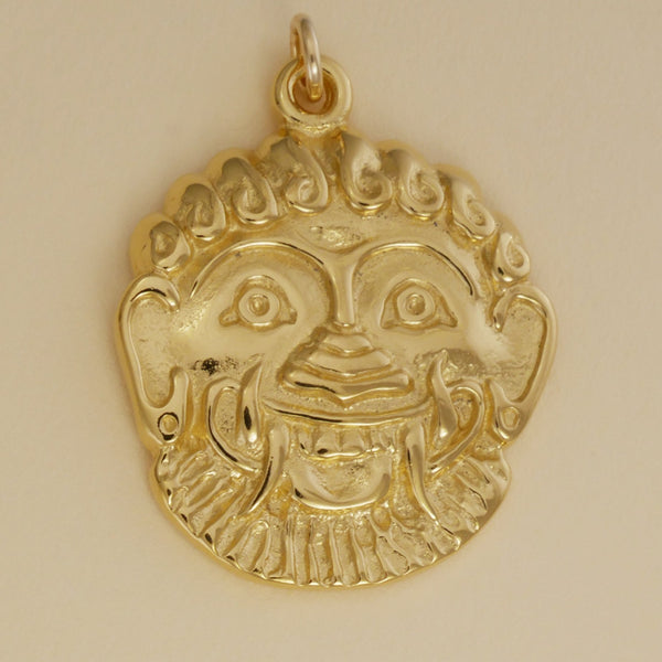 Greek Gorgon Pendant - Charmworks