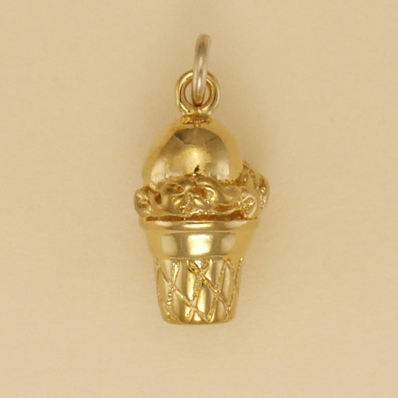 Ice Cream Cone Charm - Charmworks