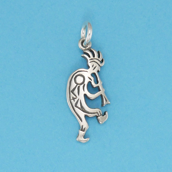 Patterned Kokopelli Charm - Charmworks