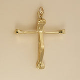 Horseshoe Nail Cross Pendant - Charmworks
