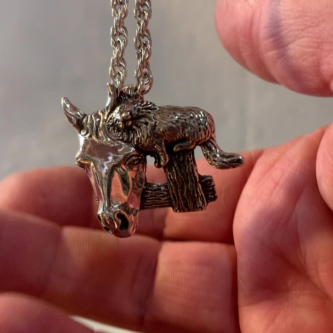Cat With Horse - Charmworks