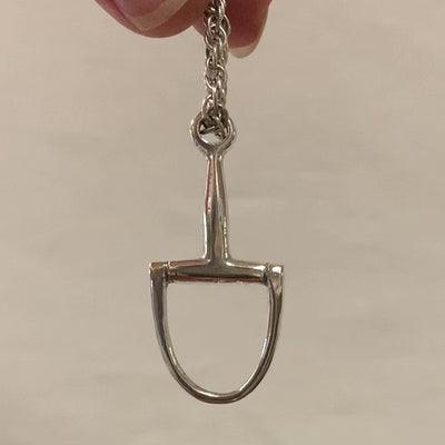 English Bit (One Half) Pendant - Charmworks
