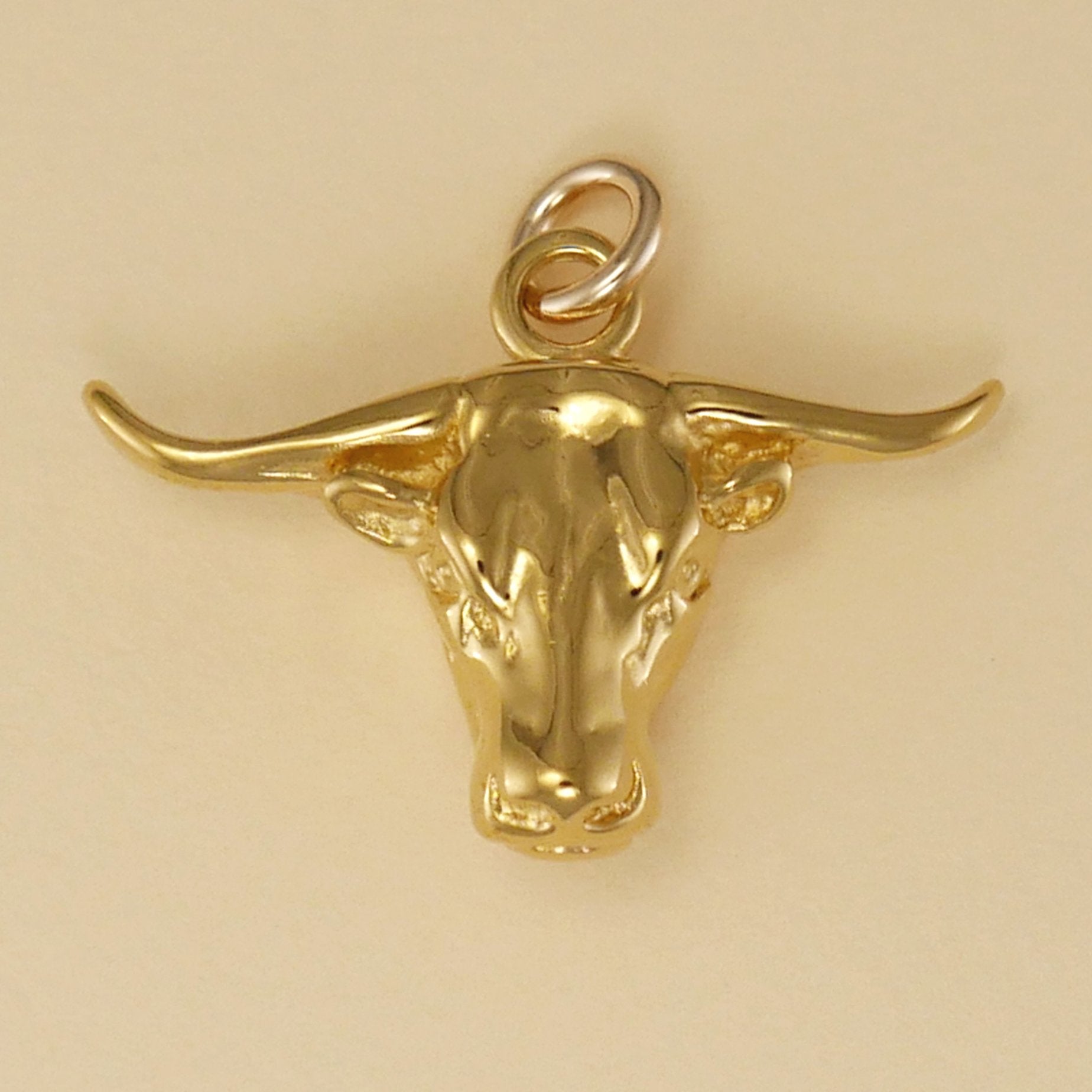Texas Longhorn Head Charm - Charmworks