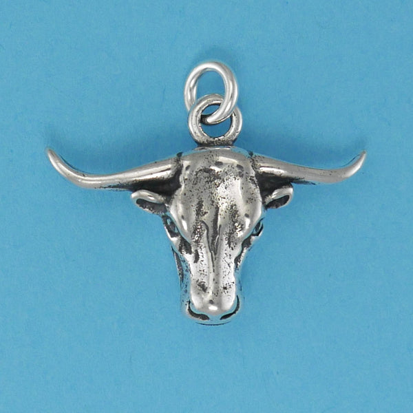 Texas Longhorn Head Charm - Charmworks