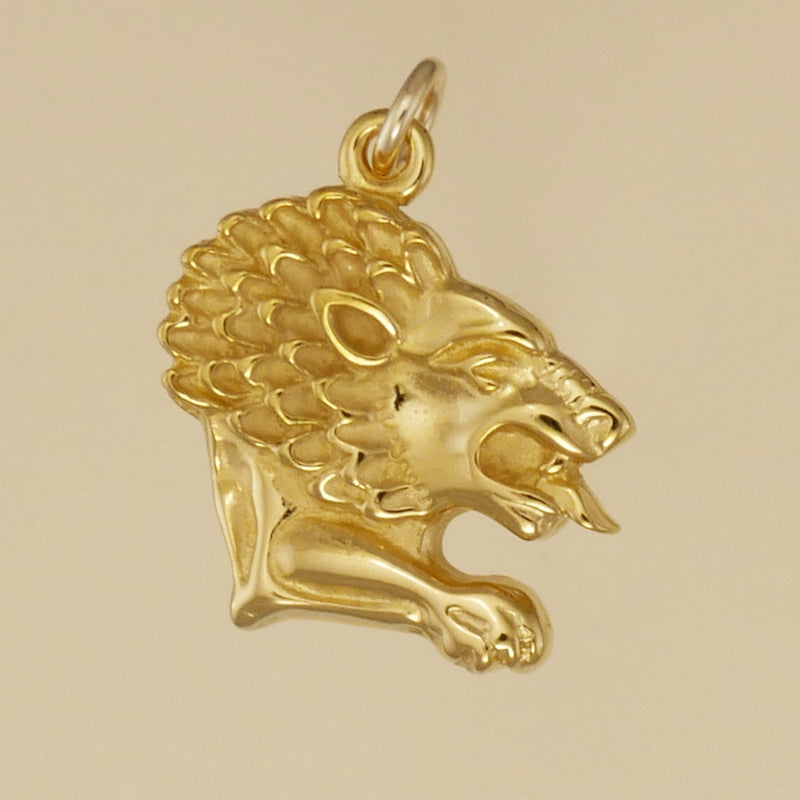 Lion Head Charm - Charmworks