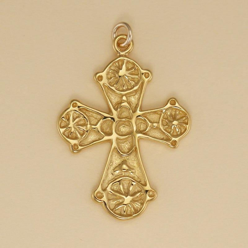 20pcs, Cross Charms, Antique Gold Cross Charms, Beautiful Cross Charms,  Cross Pendants, Fancy Cross Charms, 2 Sided Cross Charms, Findings 