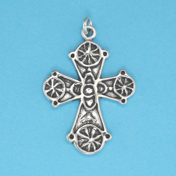 Byzantine Cross Pendant - Charmworks