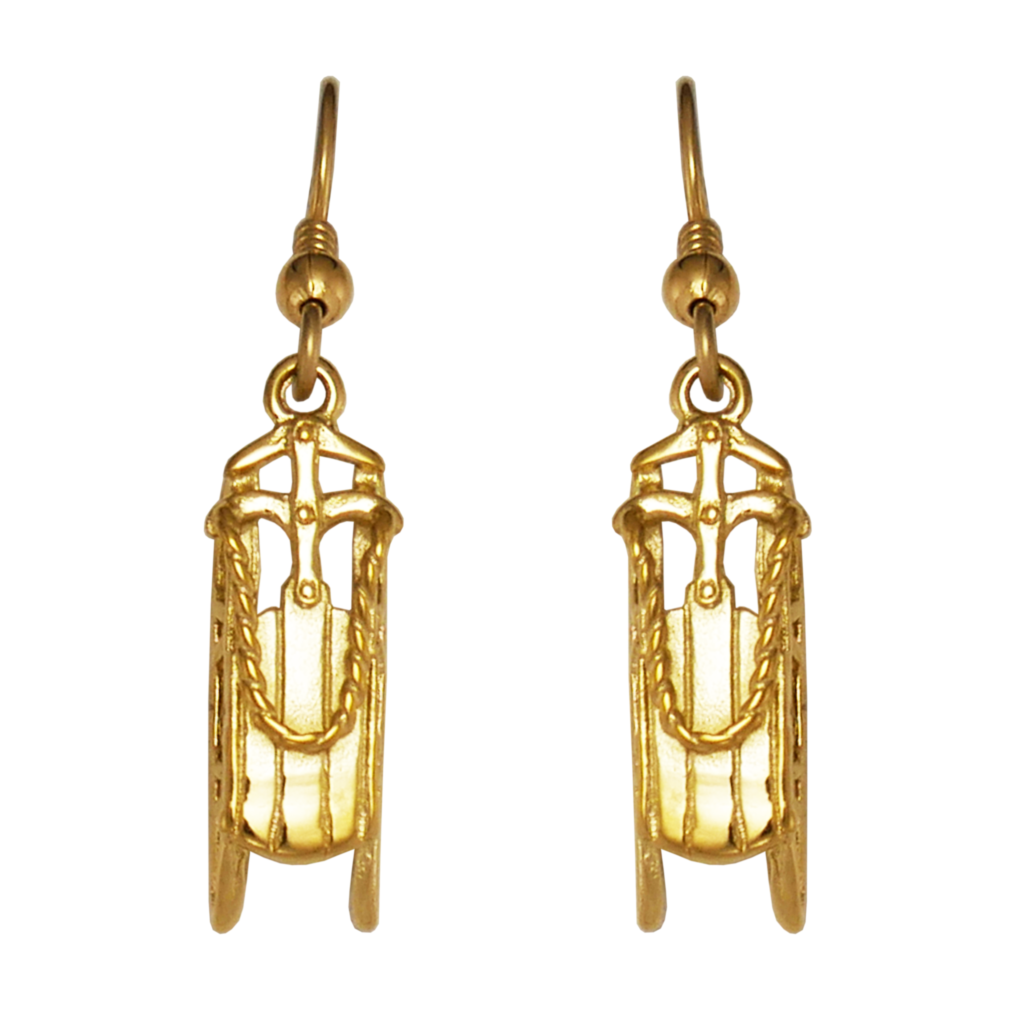 Sled Earrings - Charmworks