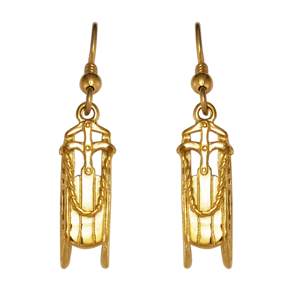 Sled Earrings - Charmworks