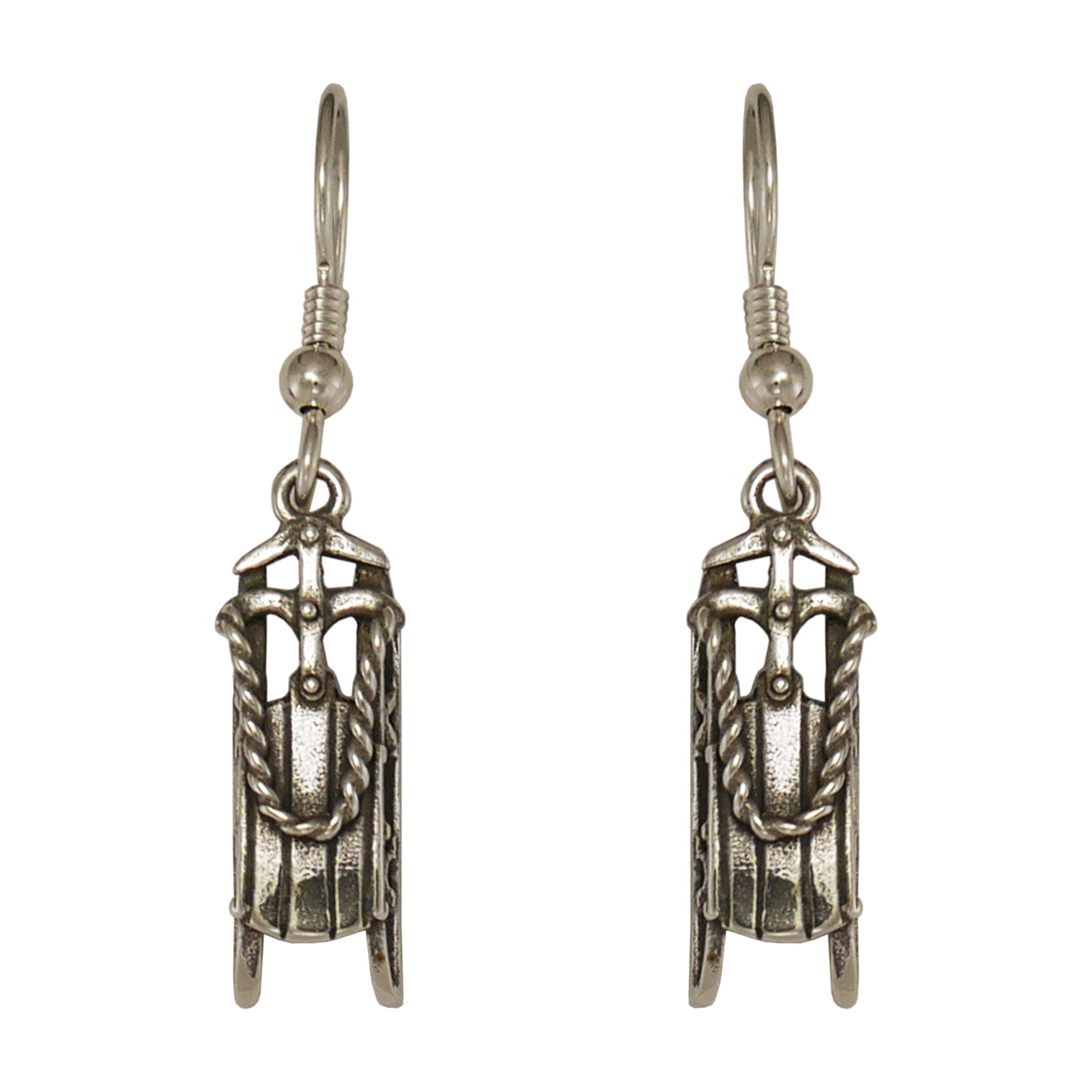 Sled Earrings - Charmworks