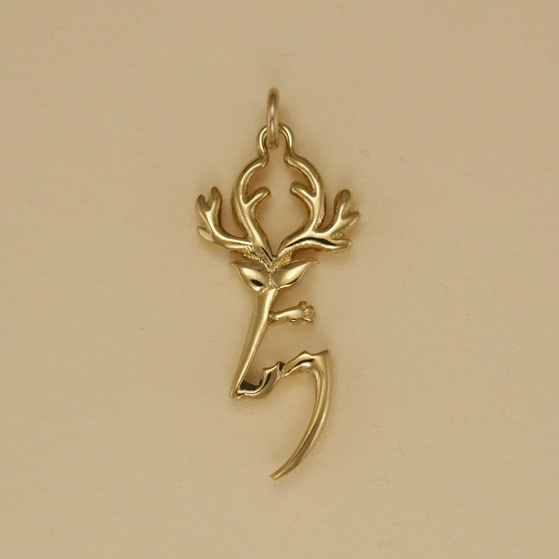 Reindeer Head Charm - Charmworks