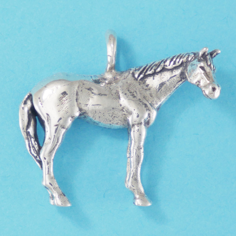 Thoroughbred Horse Pendant - Charmworks