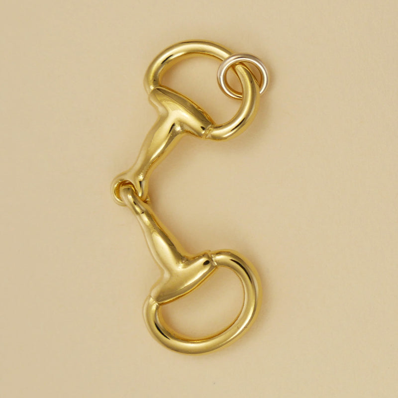 Egg Butt Snaffle Bit Charm - Charmworks
