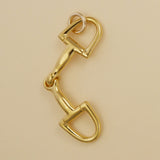 D Ring Snaffle Bit Charm - Charmworks
