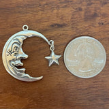 Moon Face Pendant - Charmworks